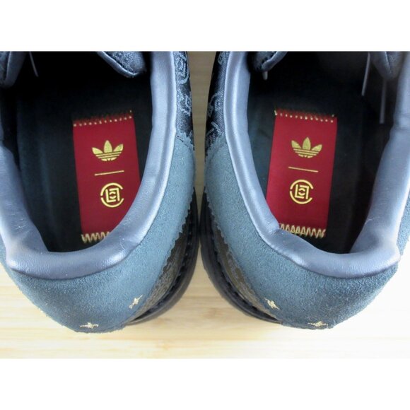 Adidas Men's Clot Edison Chen Superstar Shoes Black Gold Size 12 NIB JR5114 - Picture 7 of 10